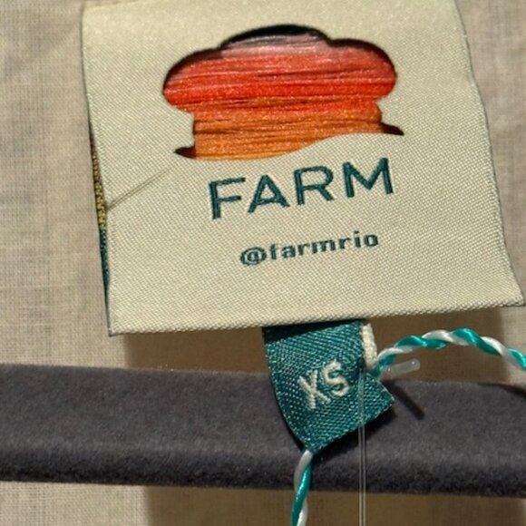 NWT Farm Rio | Cream Superbloom Tapestry Maxi Dress | Floral | Size: XS - Picture 10 of 16